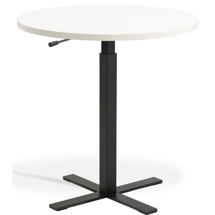 Boost Gas Lift Single Leg Table for Round Tops